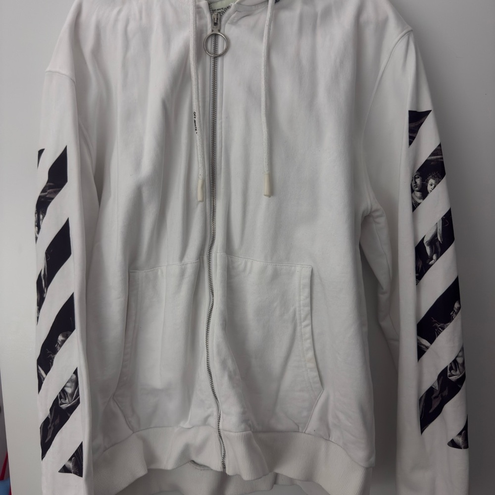 Gently used off white hoodie